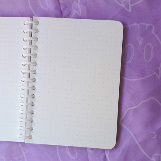 Stained Glass Ghost Dotted Notebook