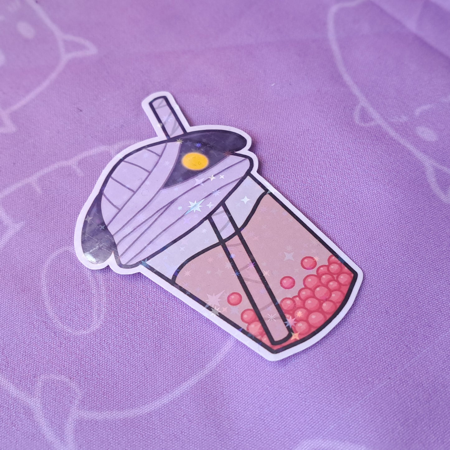 Lucky Villager Boba Sticker