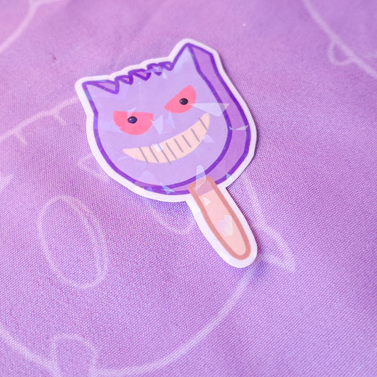 Pokemon Gengar Popsicle Sticker