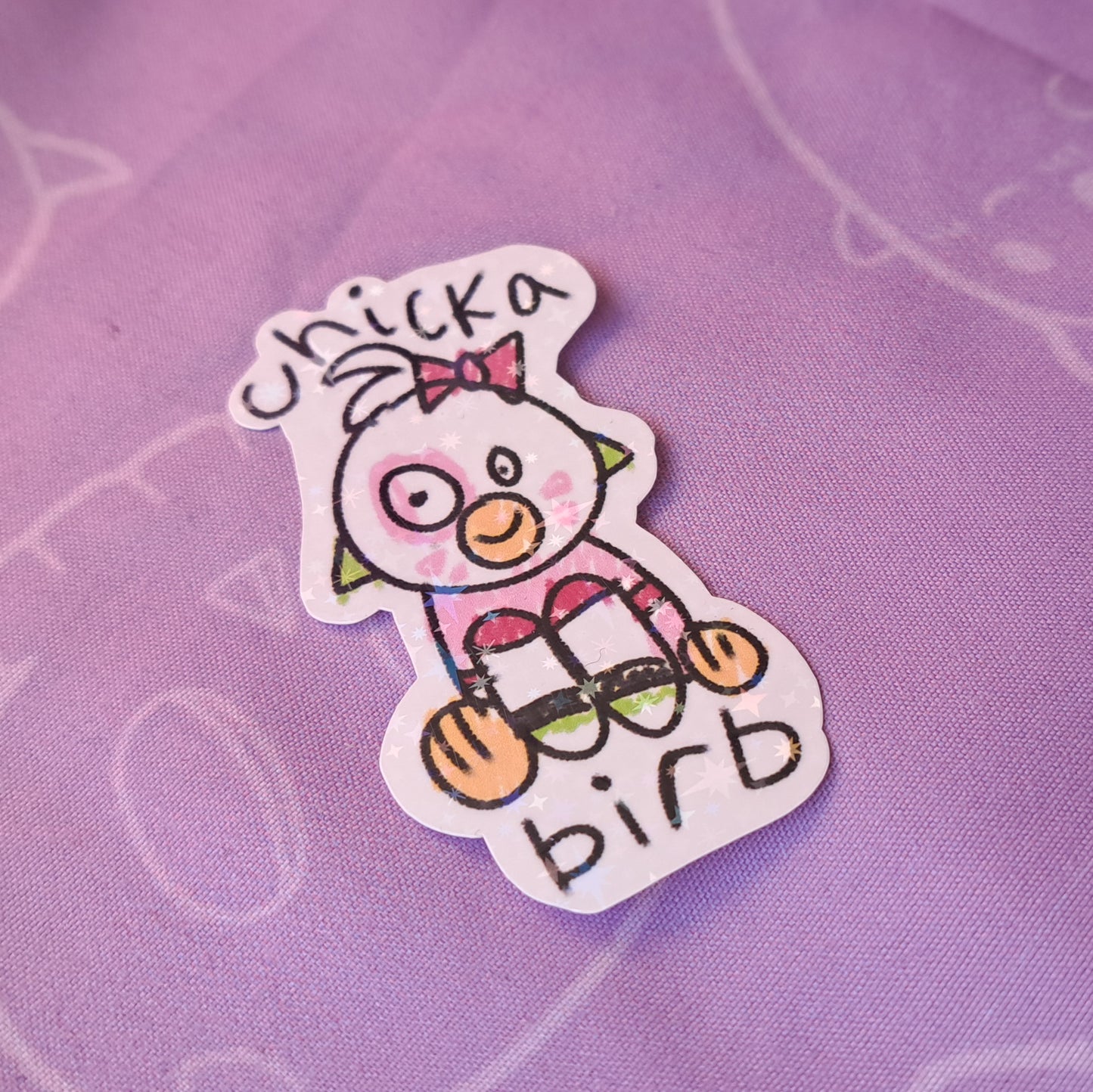 Chicka Birb FNAF Sticker