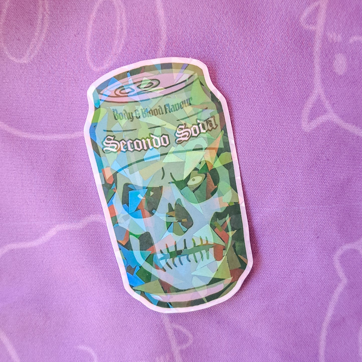 Secondo Soda Sticker