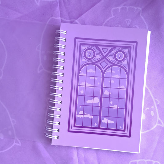 Gothic Window Reusable Sticker Book