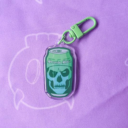 Secondo Soda Keychain