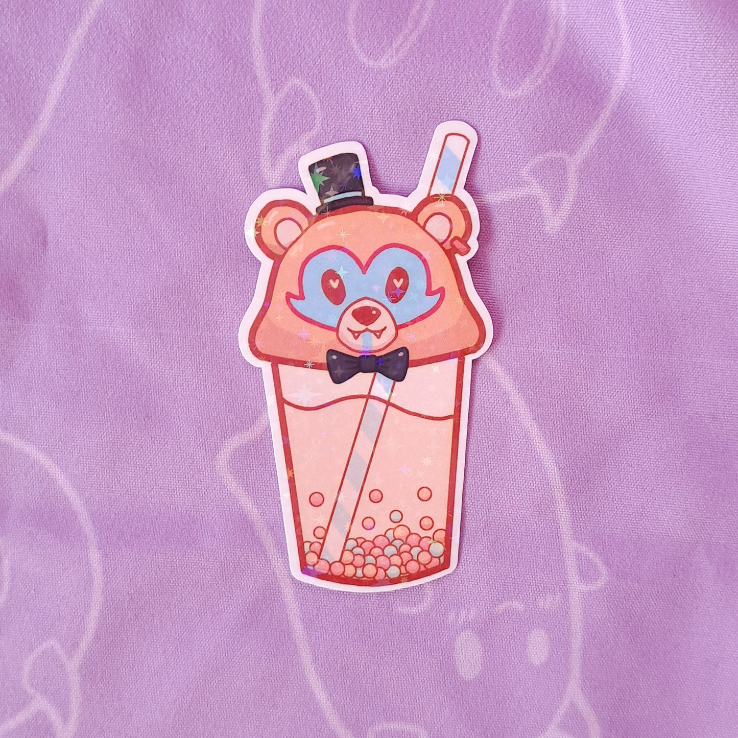 FNAF Glamrock Freddy Boba Sticker
