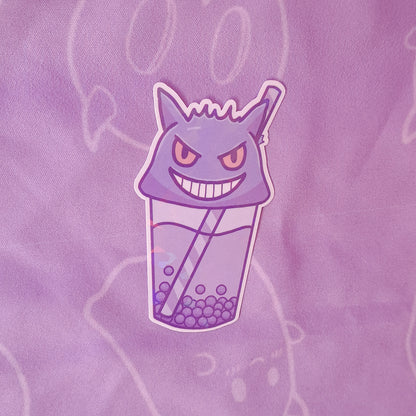 Pokemon Gengar Boba Sticker