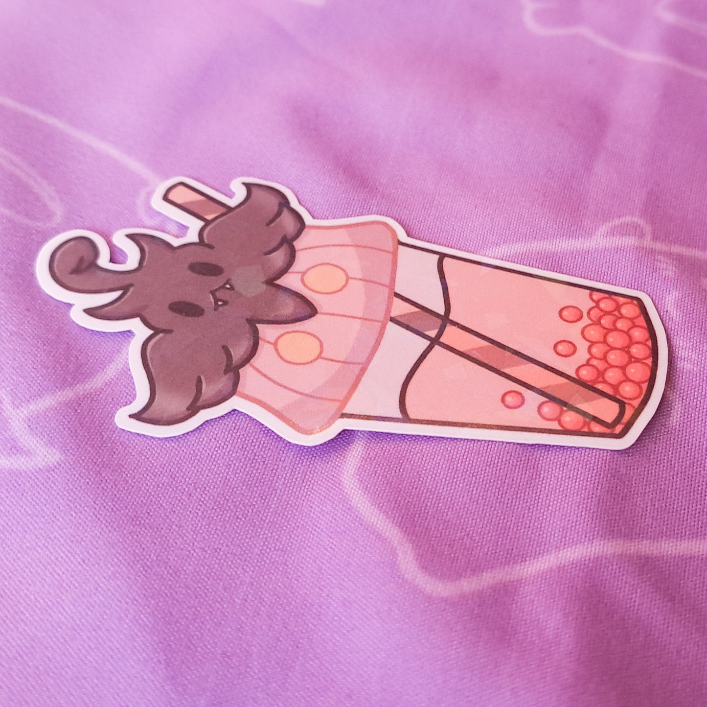 Pokemon Pumpkaboo Boba Sticker