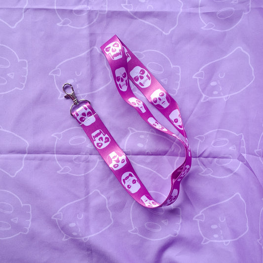 Papa's Lanyard Pink