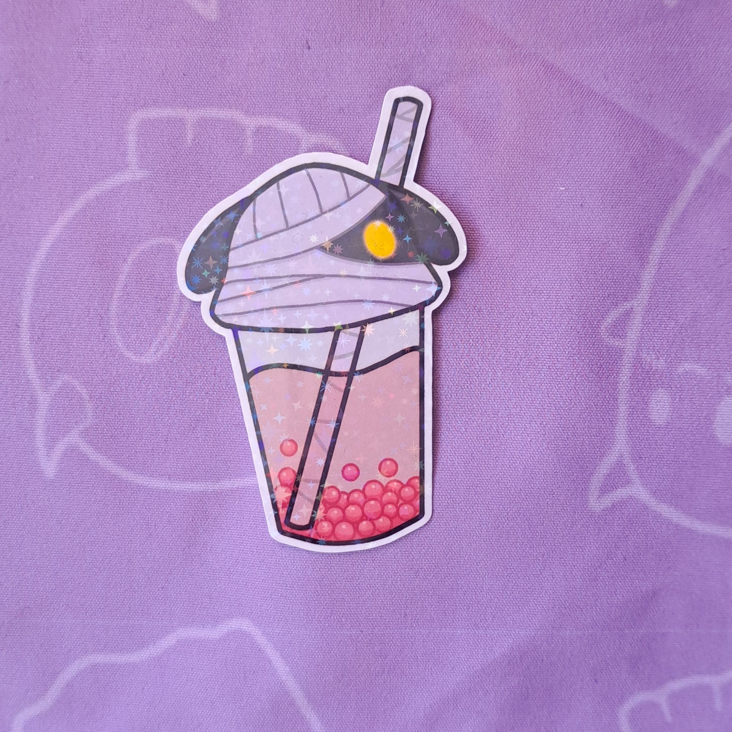 Lucky Villager Boba Sticker