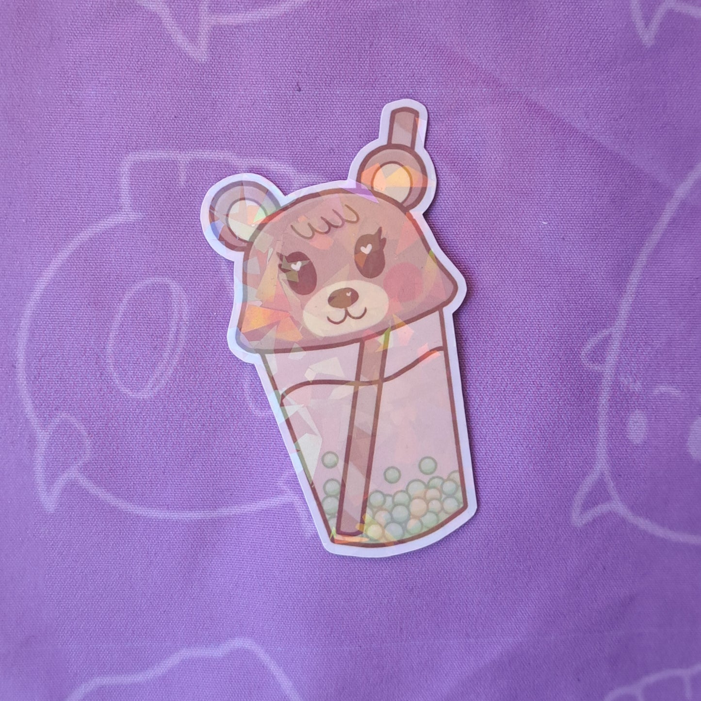 Maple Villager Boba Sticker