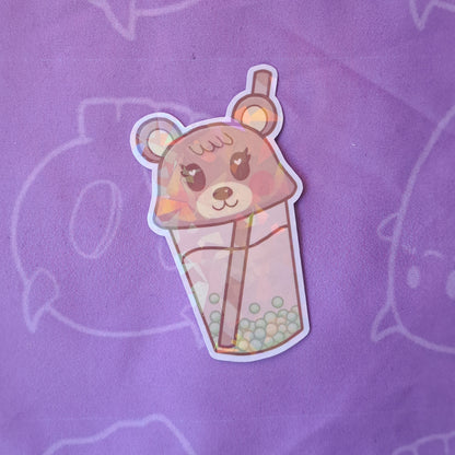 Maple Villager Boba Sticker