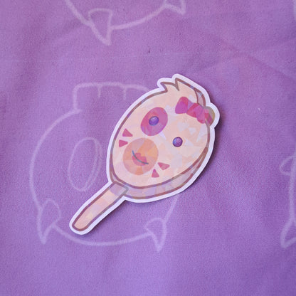 Glamrock Chica Popsicle FNAF Sticker
