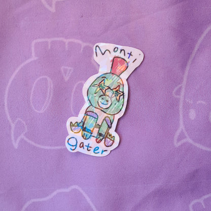 Monti Gater FNAF Sticker