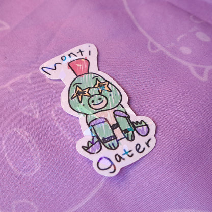 Monti Gater FNAF Sticker