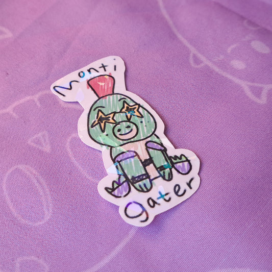 Monti Gater FNAF Sticker