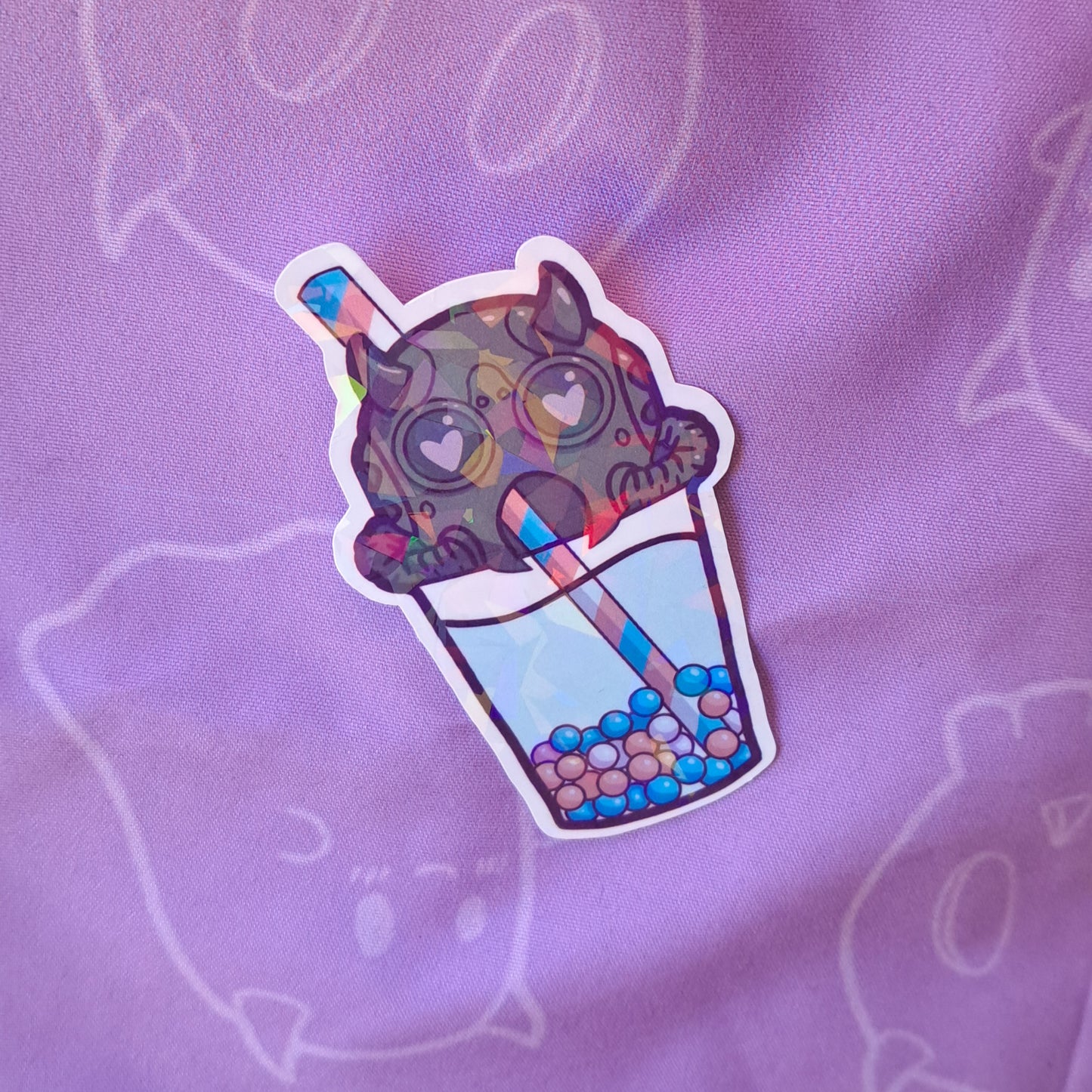 Trans Ghoul Boba Sticker