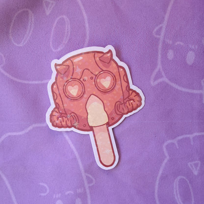 Ghoul Ice Cream Sticker