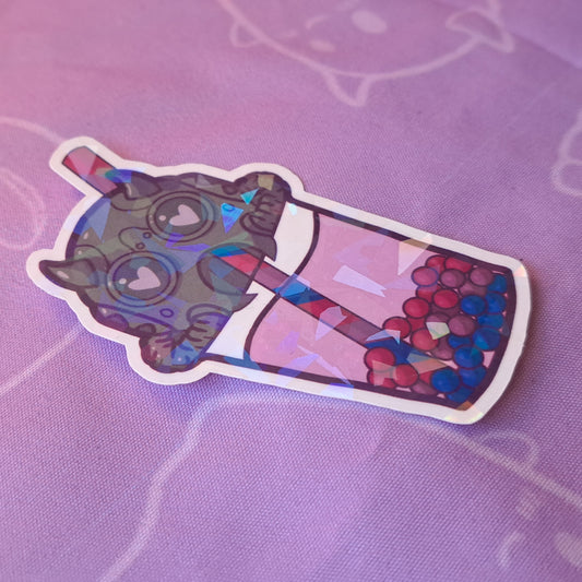 Bi Ghoul Boba Sticker