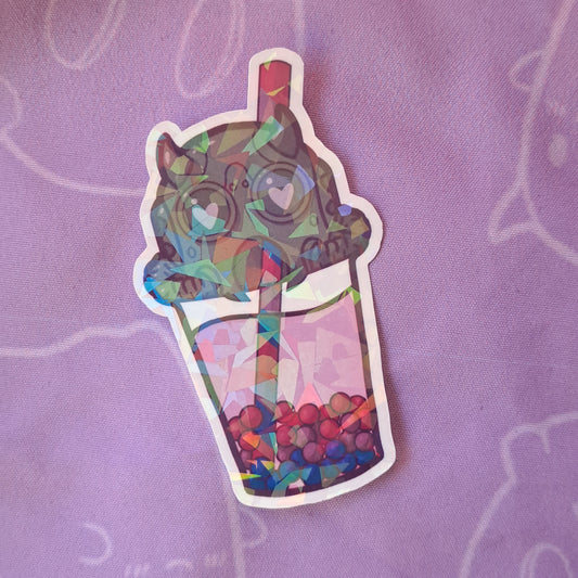 Bi Ghoul Boba Sticker
