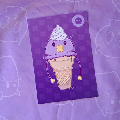 Drifloon Ice Cream Art Print
