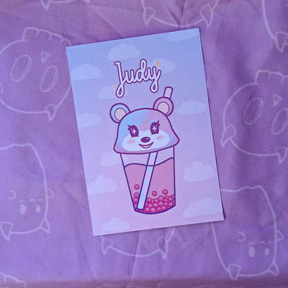 Judy Villager Boba Art Print