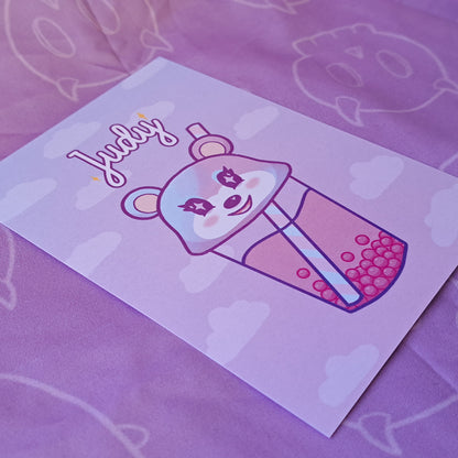 Judy Villager Boba Art Print