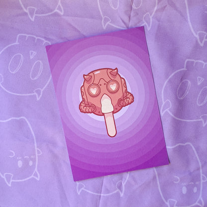 Ghoul Ice Cream Art Print