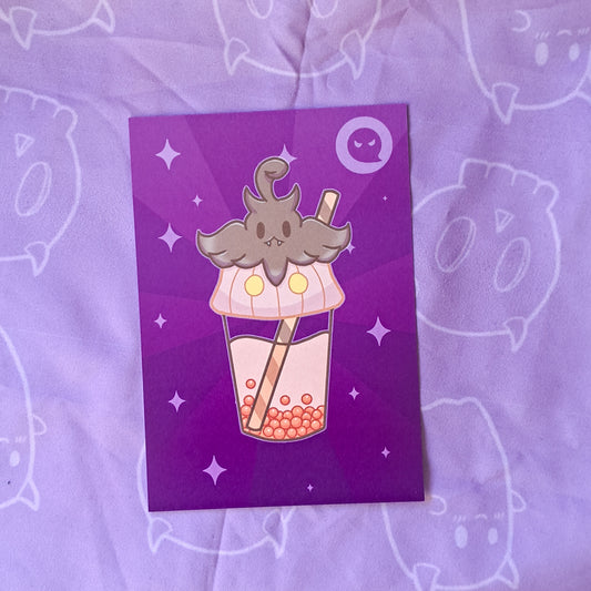 Pumpkaboo Boba Art Print