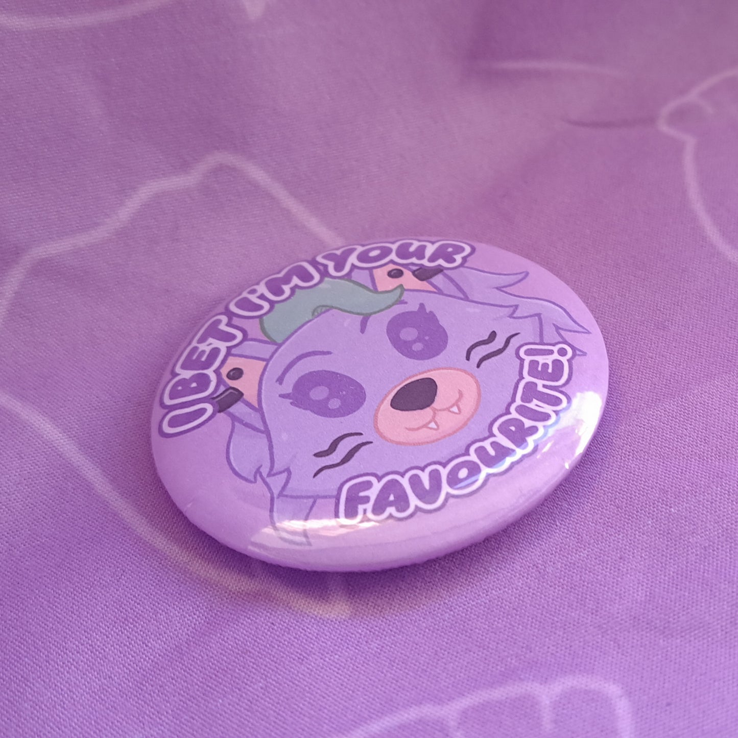 FNAF Glamrock Roxy 58mm Button Badge