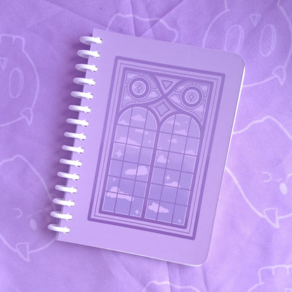 Gothic Window Dotted Notebook