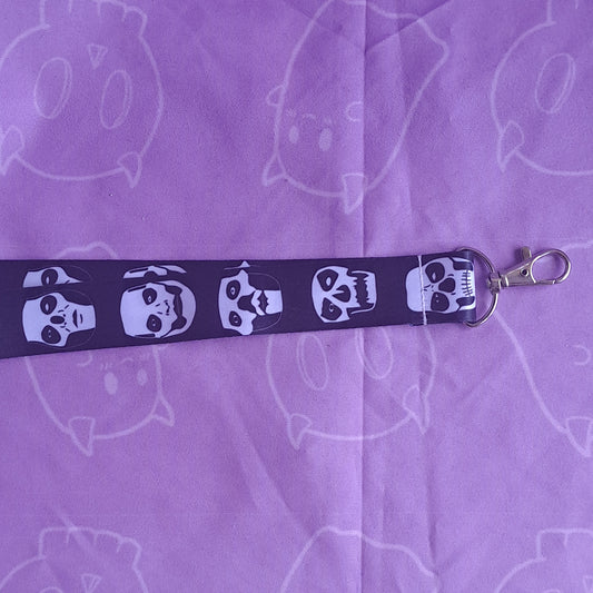 Papa's Lanyard Black