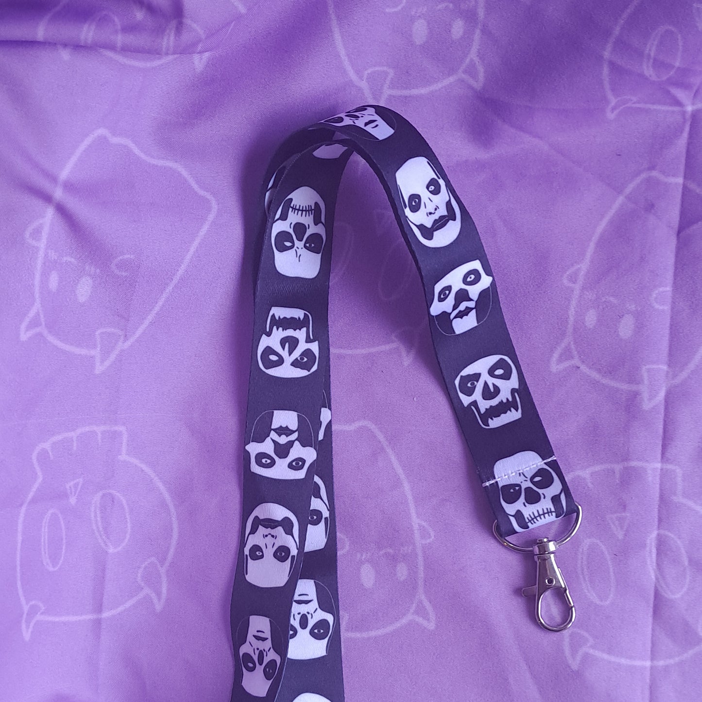 Papa's Lanyard Black