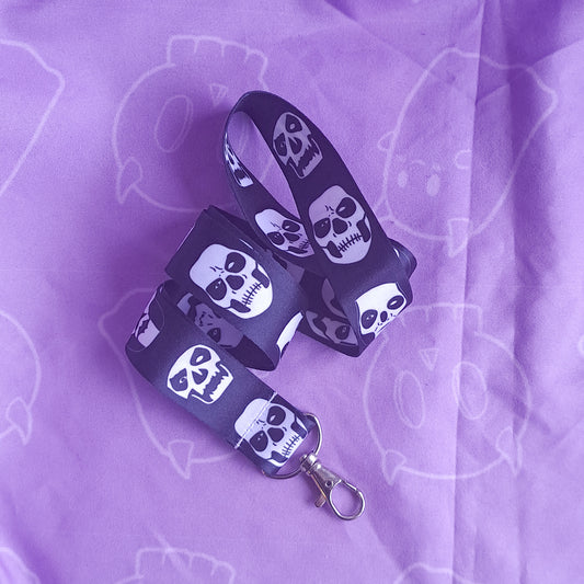 Papa's Lanyard Black