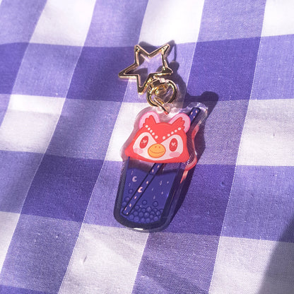Celeste Boba Keychain