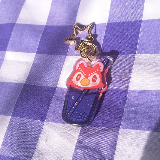Celeste Boba Keychain